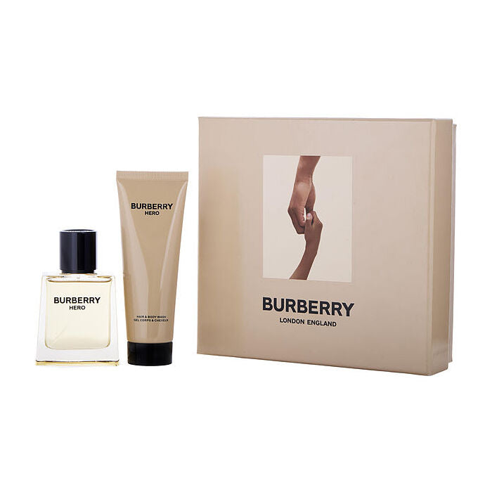 Burberry Hero Man Set Eau De Toilette 50ml & Hair & Body Wash 75ml