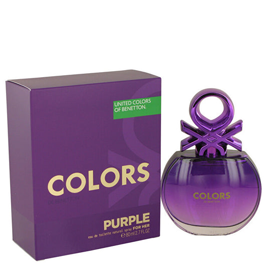 Benetton Colors De Benetton Woman Purple  Eau De Toilette 80ml