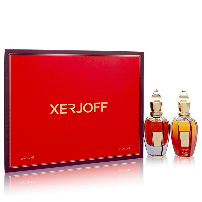 Xerjoff Shooting Stars Unisex Set Pure Parfum 2x 50ml (amber Gold & Rose Gold)