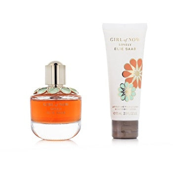 Elie Saab Girl Of Now Lovely Woman Set Eau De Parfum 50ml & Bl 75ml (new Pack)