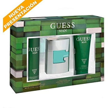 Guess Green Man Set Eau De Toilette 75ml & Sg 200ml & Body Spray 226ml (2020)