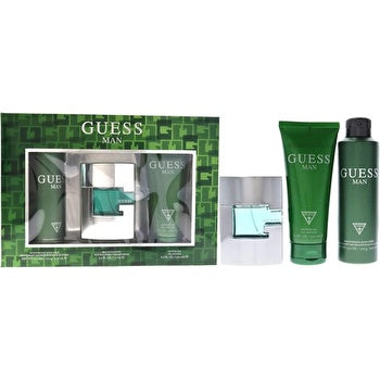 Guess Green Man Set Eau De Toilette 75ml & Sg 200ml & Body Spray 226ml (2020)