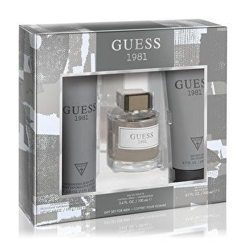 Guess 1981 Man Set Eau De Toilette 100ml & Sg 200ml & Body Sray 226ml (2023)