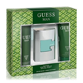 Guess Green Man Set Eau De Toilette 75ml & Sg 200ml & Body Spray 226ml (2023)