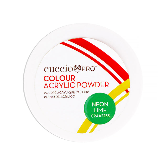 Cuccio Pro Neon Lime Woman 1.6oz Acrylic Powder