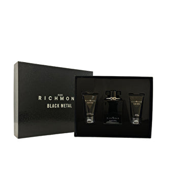 John Richmond Black Metal Woman Set Eau De Parfum 100ml & Shower Gel 50ml & Body Lotion 50ml