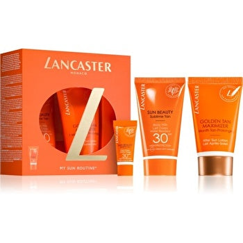 Lancaster Set (sun Routine Spf 30 Fc 3ml & Sun Routine Spf 30 Bm 50ml & Golden Tan Maximizer Fsl 50ml)