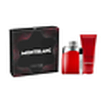 Mont Blanc Legend Red Man Set Eau De Parfum 100ml & Eau De Parfum 7.5ml & Sg 100ml (new Pack)