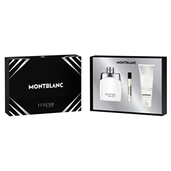 Mont Blanc Legend Spirit Man Set Eau De Toilette 100ml & Eau De Toilette 7.5ml & Sg 100ml