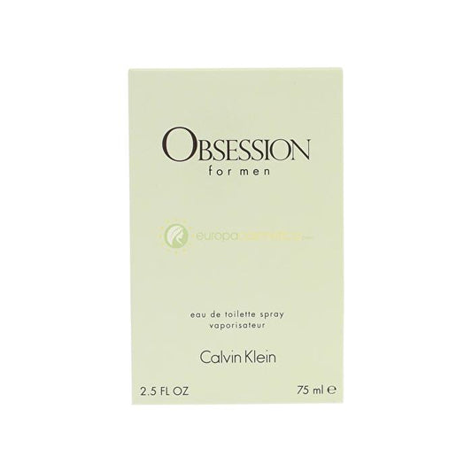 Calvin Klein Obsession Man Eau De Toilette 75ml