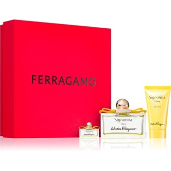 Salvatore Ferragamo Signorina Libera Woman Set Eau De Parfum 100ml & Eau De Parfum 5ml & Bl��50ml