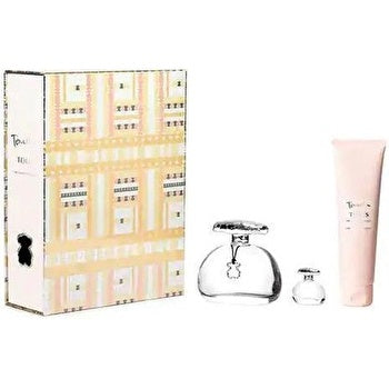 Tous The Luminous Gold Woman Set Eau De Toilette 100ml & Eau De Toilette 4ml & Bl 150ml