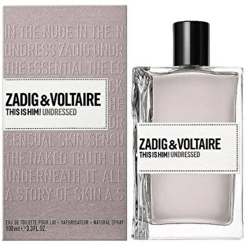 Zadig & Voltaire This Is Him! Undressed Man Eau De Toilette 100ml TESTER