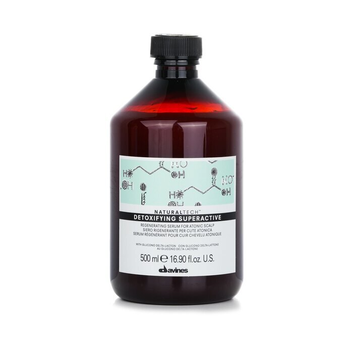 Davines Natural Tech Detoxifying Superactive Regenerating Serum (For Atonic Scalp) 500ml/16.9oz