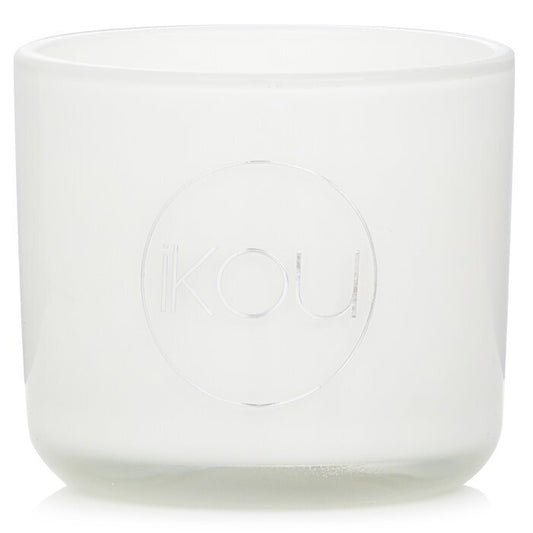 iKOU Eco-Luxury Aromacology Natural Wax Candle Glass - Peace (Rose & Ylang Ylang) 85g