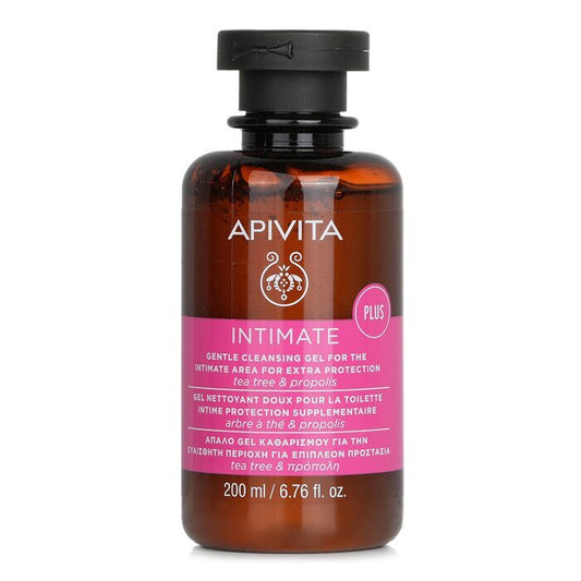 Apivita Intimate Gentle Cleansing Gel For The Intimate Area For Extra Protection with Tea Tree & Propolis 200ml/6.76oz