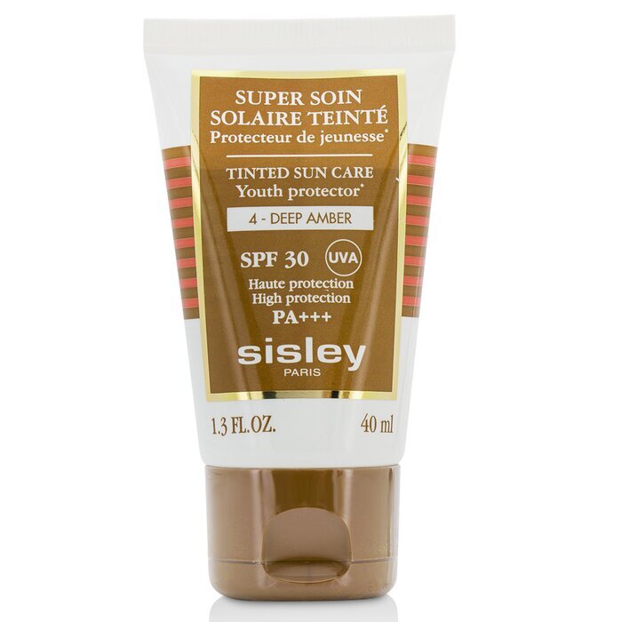 Sisley Super Soin Solaire Tinted Youth Protector SPF 30 UVA PA+++ - #4 Deep Amber 40ml/1.3oz