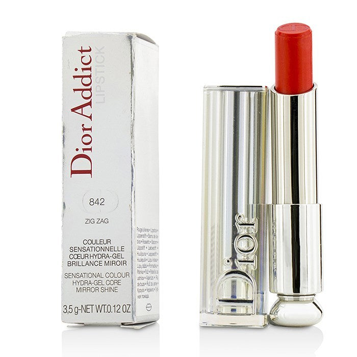 Christian Dior Dior Addict Hydra Gel Core Mirror Shine Lipstick - #842 Zig Zag 3.5g/0.12oz