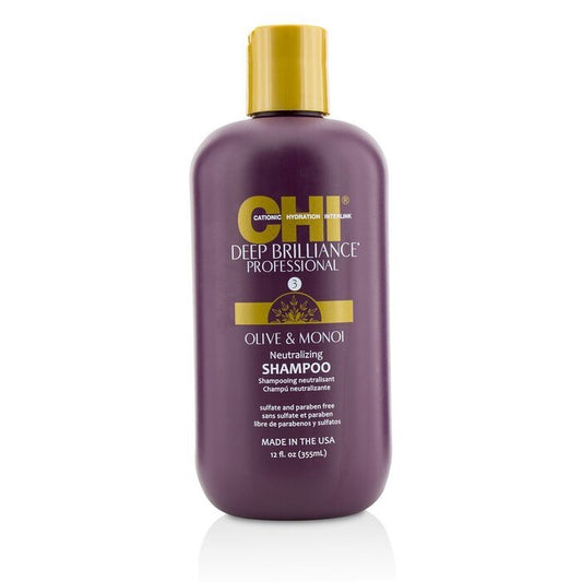 CHI Deep Brilliance Olive & Monoi Neutralizing Shampoo 355ml/12oz