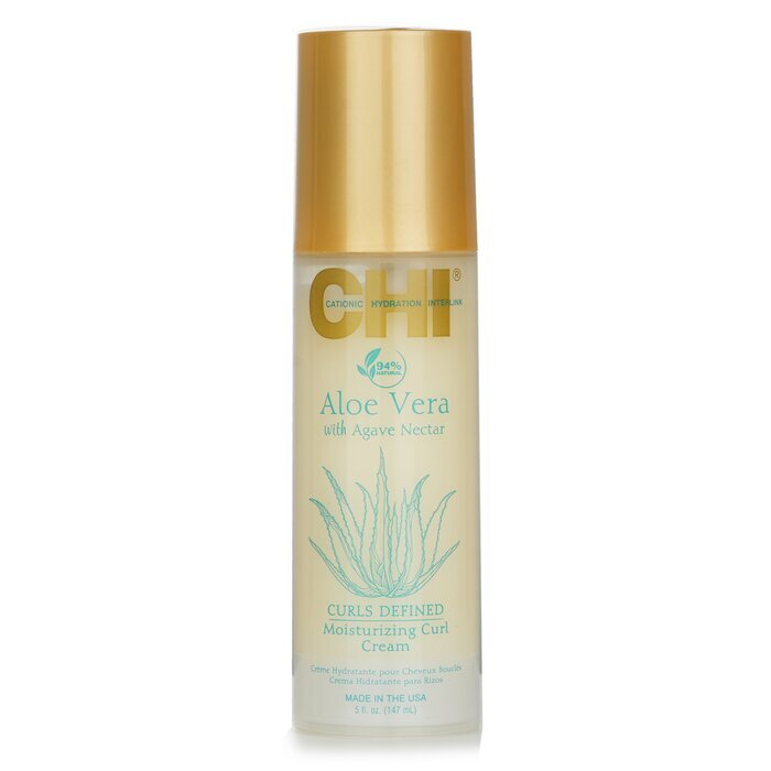 CHI Aloe Vera with Agave Nectar Curls Defined Moisturizing Curl Cream 147ml/5oz