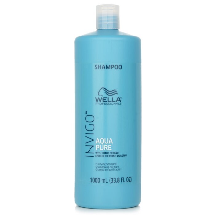 Wella Invigo Aqua Pure Purifying Shampoo 1000ml/33.8oz