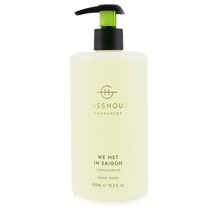 Glasshouse Hand Wash - We Met In Saigon (Lemongrass) 450ml/15.2oz