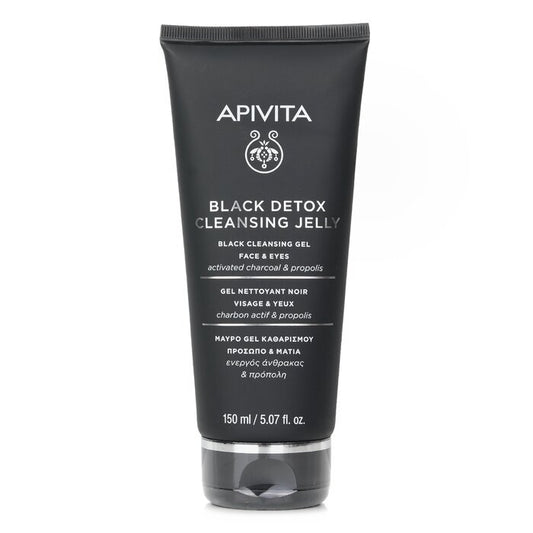 Apivita Black Detox Cleansing Jelly For Face & Eyes 150ml/5.07oz