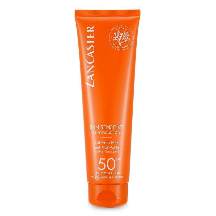 Lancaster Sun Sensitive Luminous Tan -  Oil-Free Milk SPF50 150ml/5oz