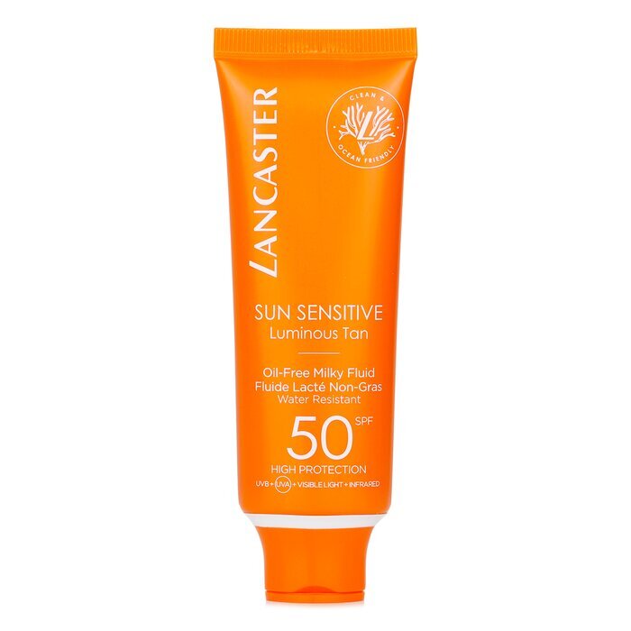 Lancaster Sun Sensitive Luminous Tan - Oil-Free Milky Fluid SPF50 50ml/1.6oz