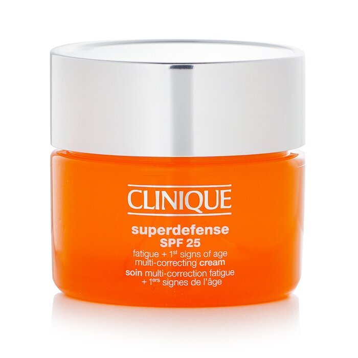 Clinique Superdefense SPF 25 Fatigue + 1st Signs Of Age Multi-Correcting Cream - Very Dry to Dry Combination 30ml/1oz