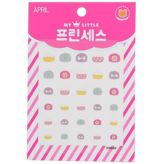 April Korea Princess Kids Nail Sticker - # P003K 1pack