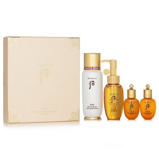 Whoo (The History Of Whoo) Bichup First Care Moisture Anti-Aging Essence Special Set 4 pcs