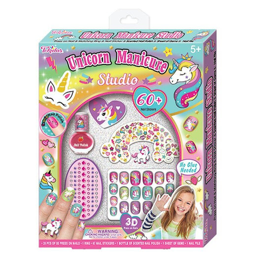 Tokidas Kids DIY 3D Nail Art Set 14x19x4cm