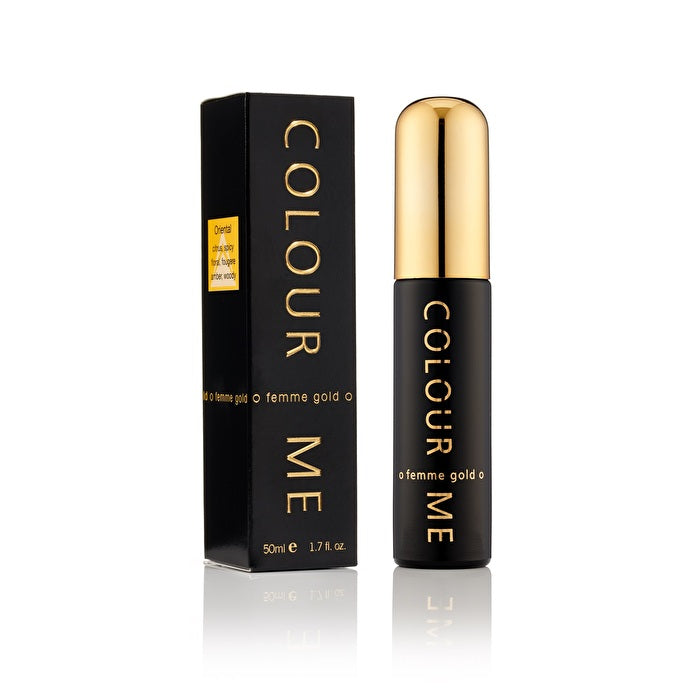 Colour Me Femme Gold Eau De Toilette 50ml